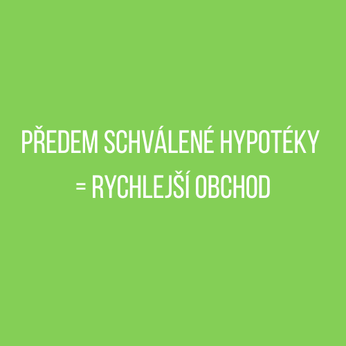 Moji klienti mají hypotéku schválenou ještě předtím, než si vyberou byt. Dostanete tak připraveného kupujícího – bez zdržování, bez stresu.